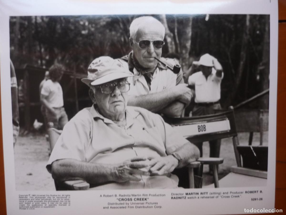 Kino: martin ritt - foto original b/n - cinema filmmaker - cross creek - robert b. radnitz producer