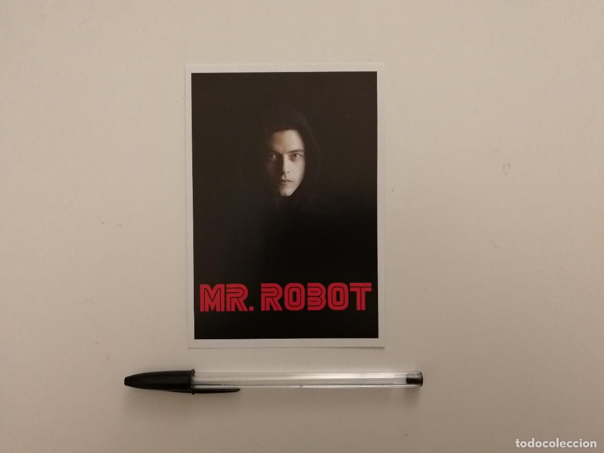 Cine: FICHA COLECCIONABLE -10*15- MR. ROBOT - SERIE TV - CIENCIA FICCION