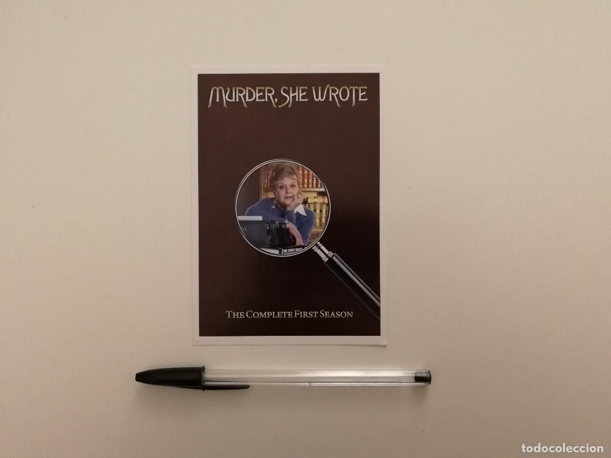 Cine: FICHA COLECCIONABLE -10*15- Se ha escrito un crimen - SERIE TV - Angela Lansbury