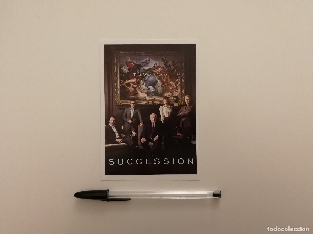 Cine: FICHA COLECCIONABLE -10*15- SUCCESSION - SERIE TV