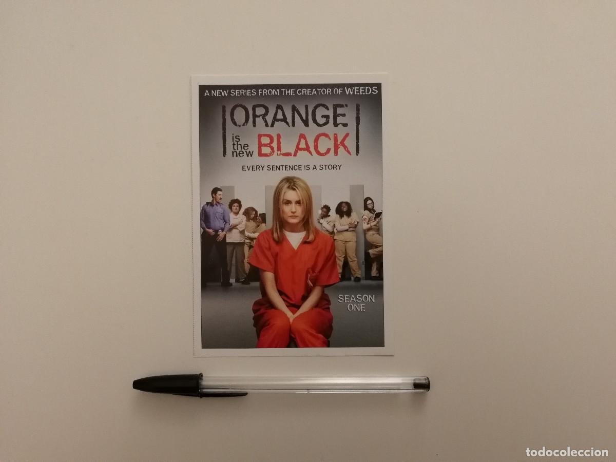 Cine: FICHA COLECCIONABLE -10*15- Orange Is the New Black - SERIE TV - Taylor Schilling