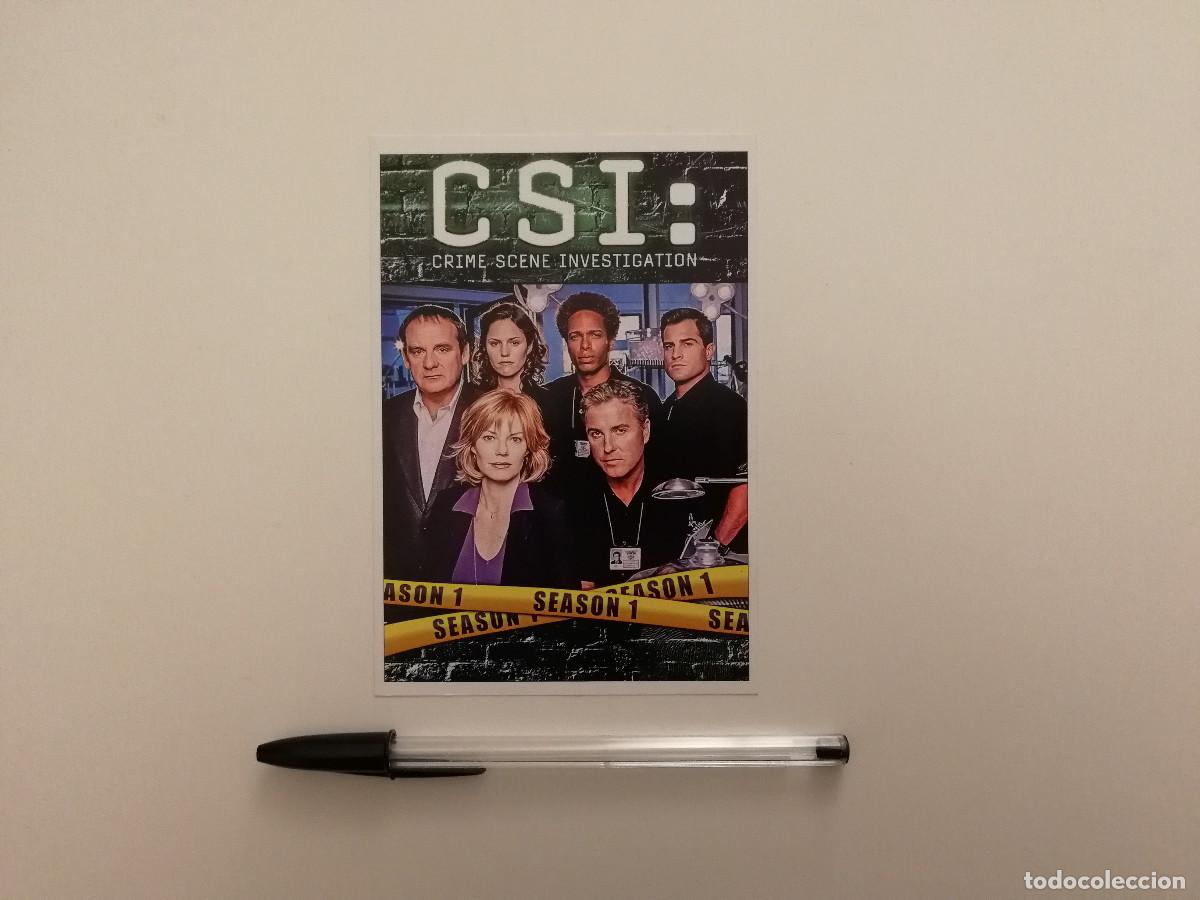 Cine: FICHA COLECCIONABLE -10*15- CSI - SERIE TV - Marg Helgenberger