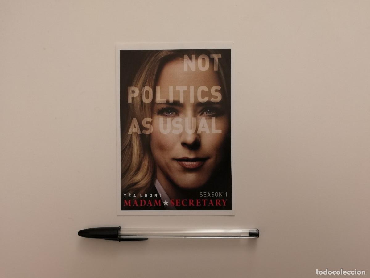 Kino: FICHA COLECCIONABLE -10*15- Madam Secretary - SERIE TV - T&eacute;a Leoni