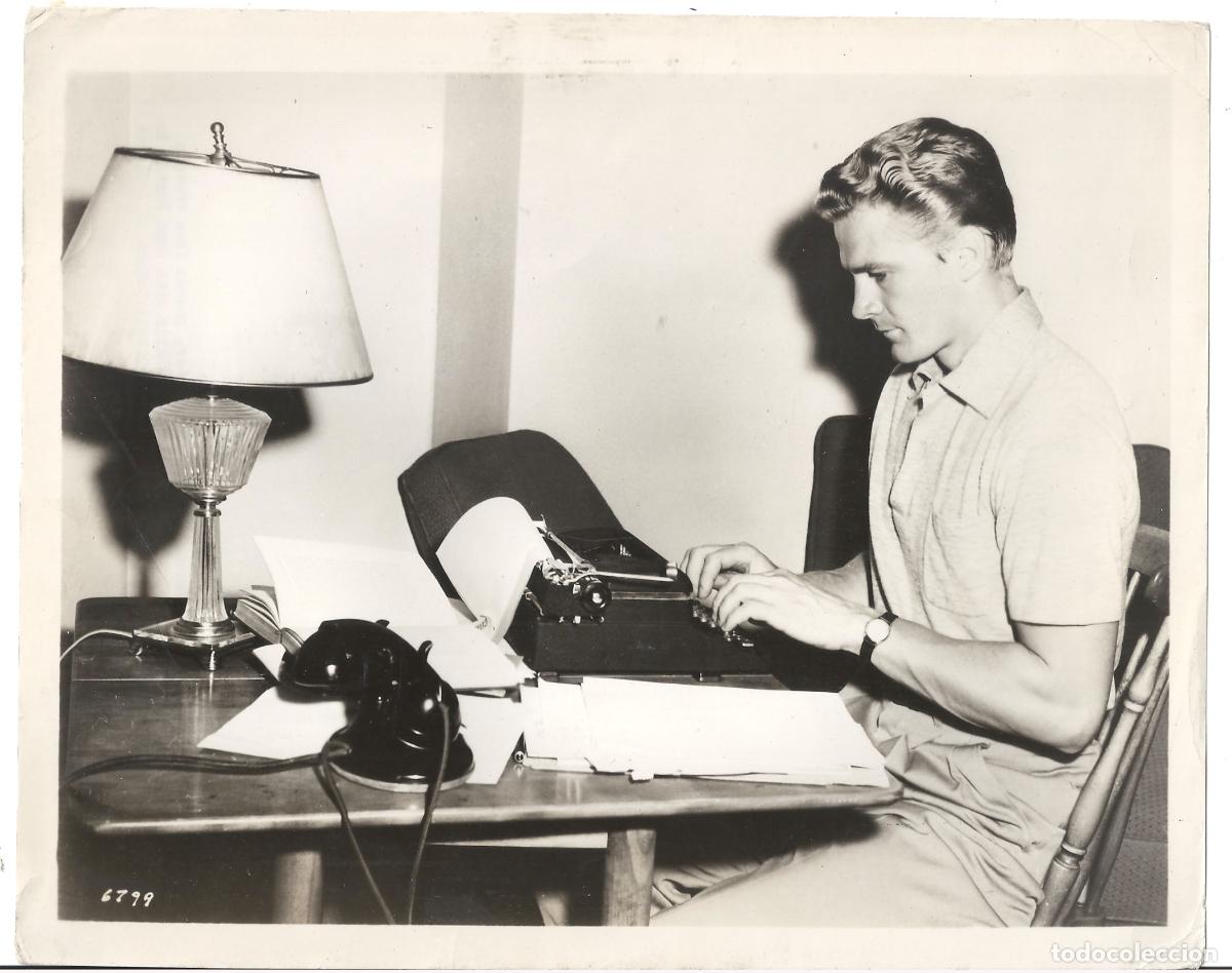 Cinema: F36533 STEVE FORREST BEDEVILLED mecanografia FOTO B/N ORIGINAL AMERICANA