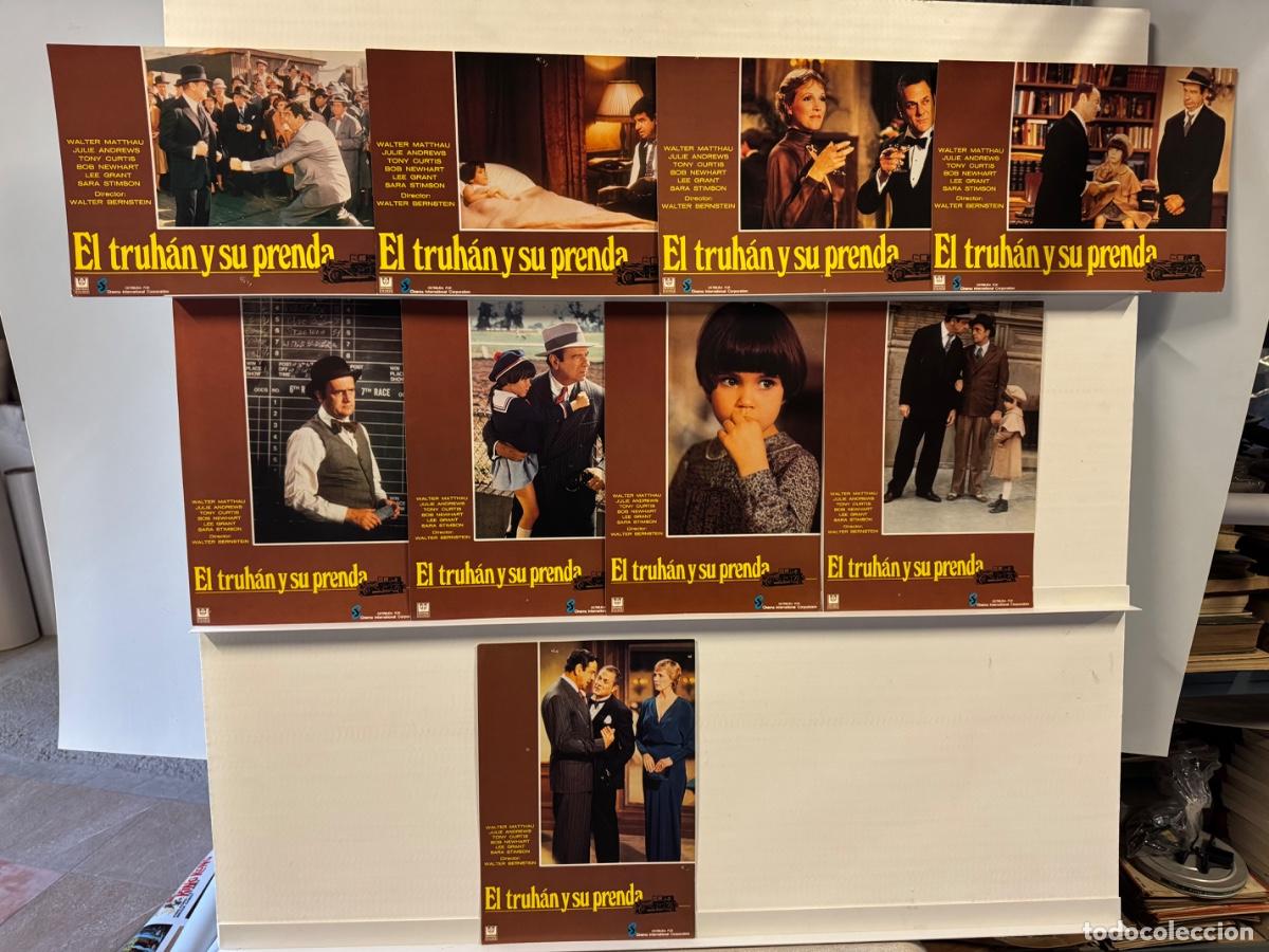 Kino: El truhan y su prenda, Walter Matthau, Julie Andrews, 9 fotocromos
