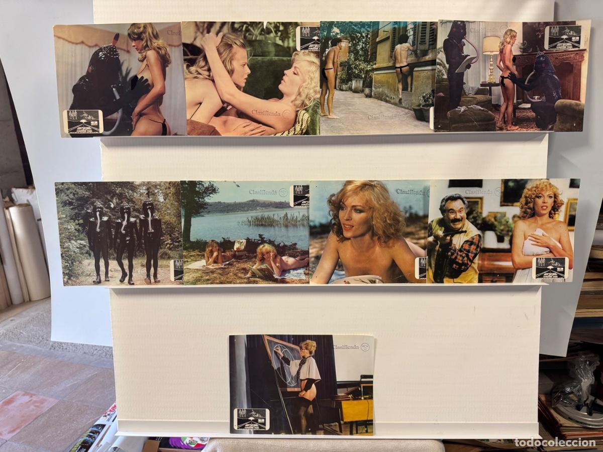 Kino: Encuentros muy intimos en la tercera fase, Maria Baxa, Monica Zanchi , 9 fotocromos