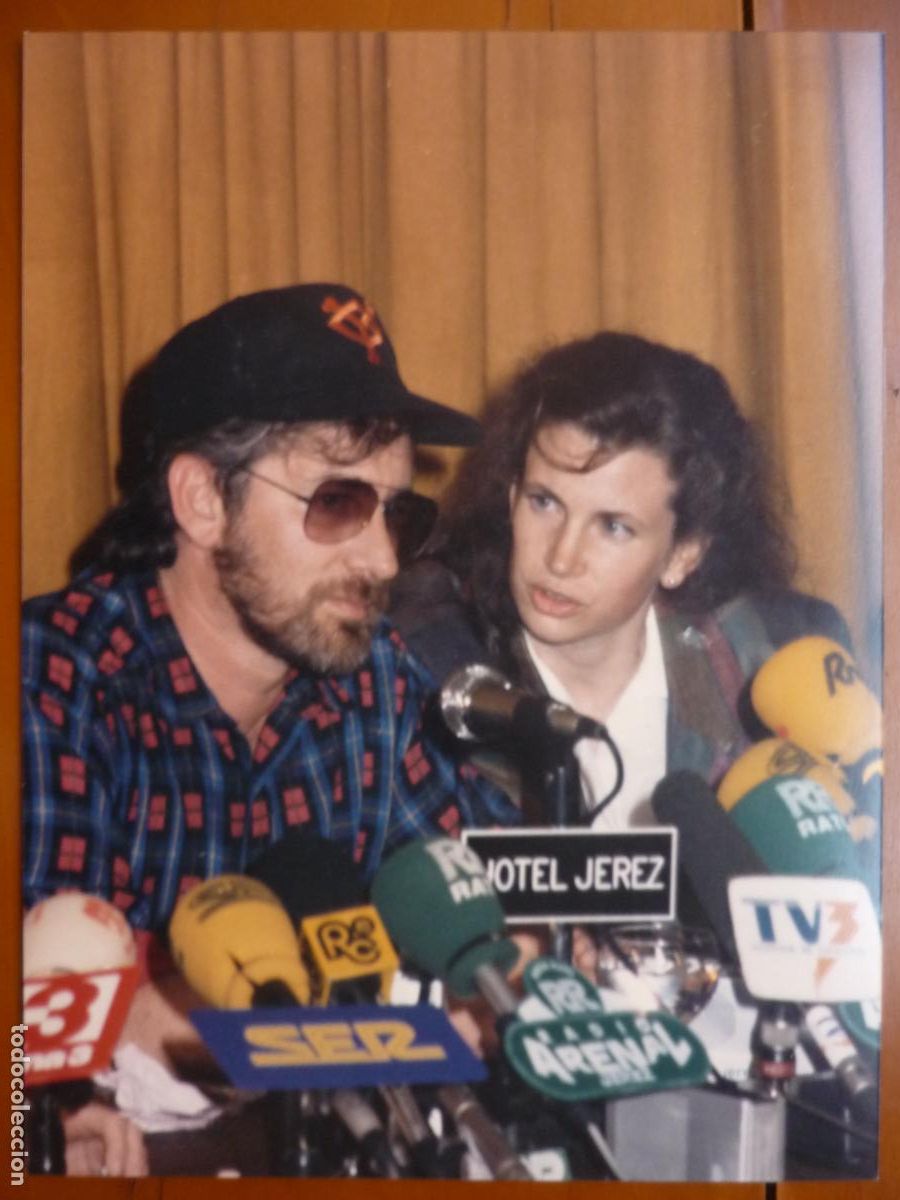 Cin&eacute;ma: steven spielberg - foto original color - cinema filmmaker rueda prensa jerez de la frontera espa&ntilde;a