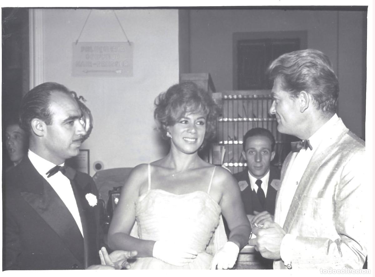 Cinema: F36804 JEAN MARAIS DORA DOLL FOTO B/N ORIGINAL ESPA&Ntilde;OLA FOTOGRAFO MONTOYA