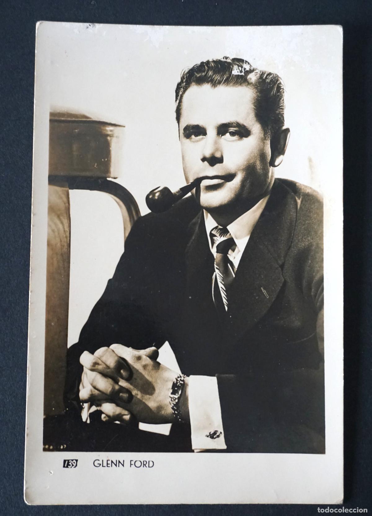 Cinema: Postal de Gleen Ford, circulada el a&ntilde;o 1951