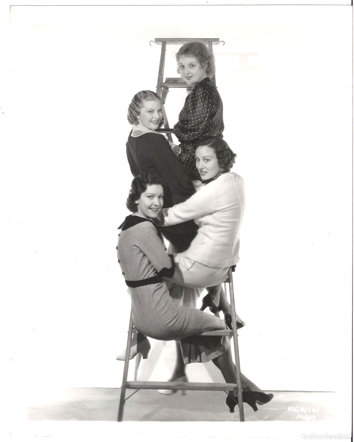 Cine: F36997 AUDREY FERRIS JEAN CHADBURN ANTOINETTE CALLIER BETTY BUCK FOTO B/N ORIGINAL AMERICANA
