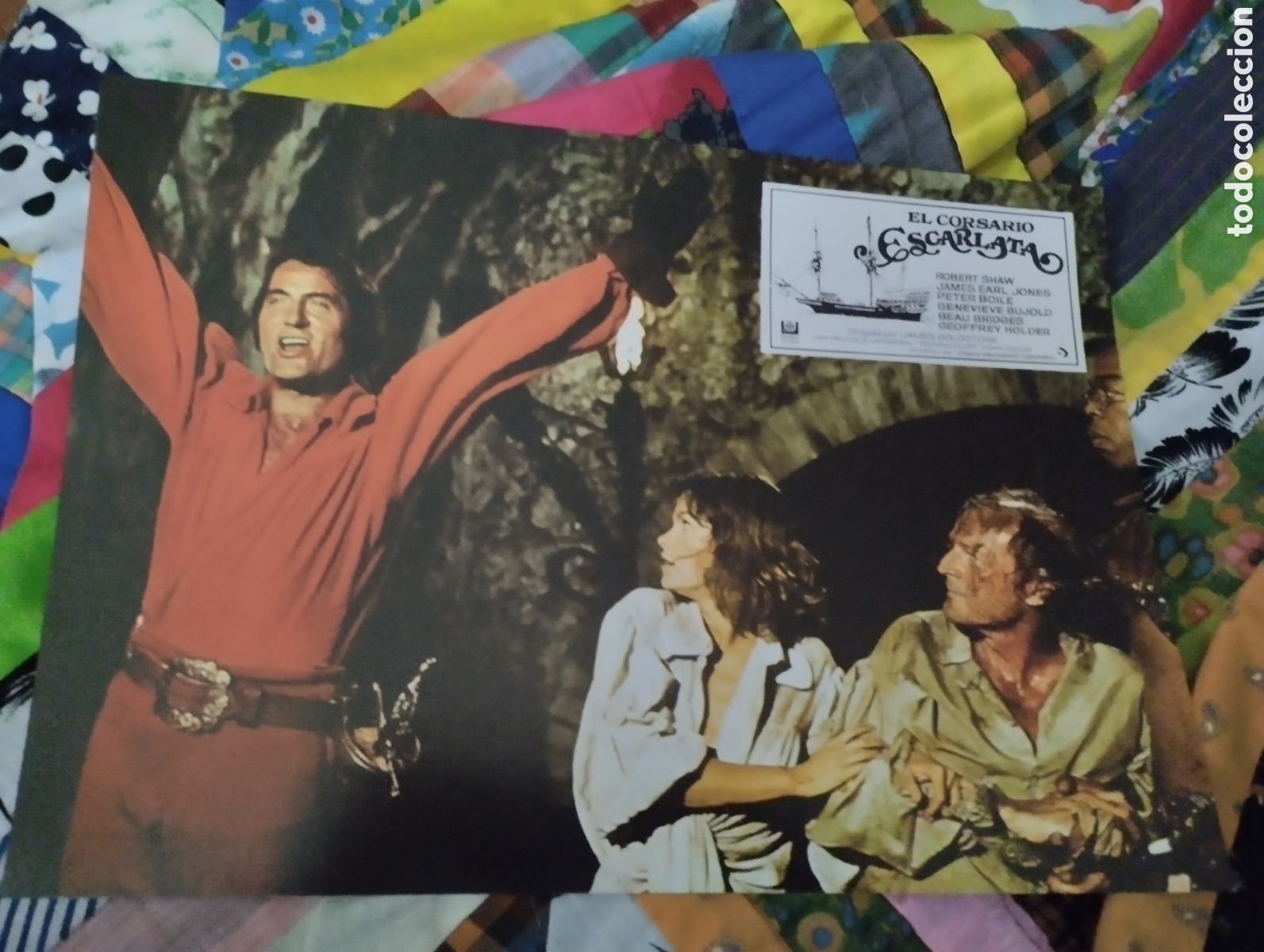 Cinema: 12 FOTOCROMOS - EL CORSARIO ESCARLATA - SET COMPLETO