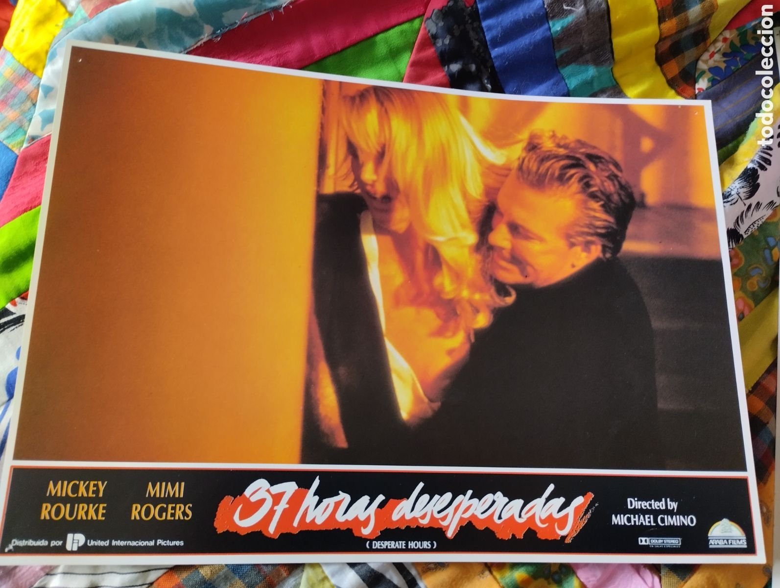 Kino: 12 FOTOCROMOS - 37 HORAS DESESPERADAS - SET COMPLETO