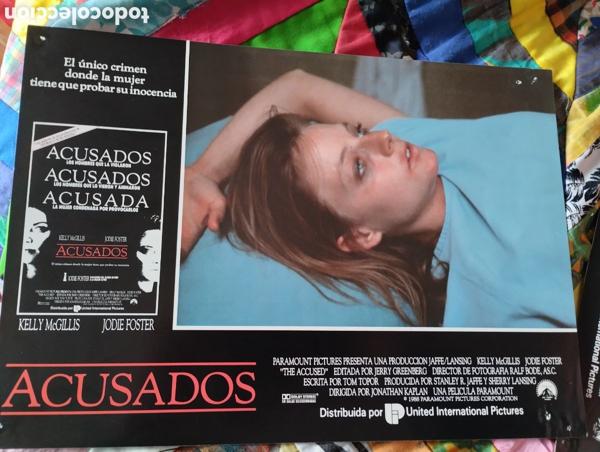 Kino: 12 FOTOCROMOS - ACUSADOS - SET COMPLETO