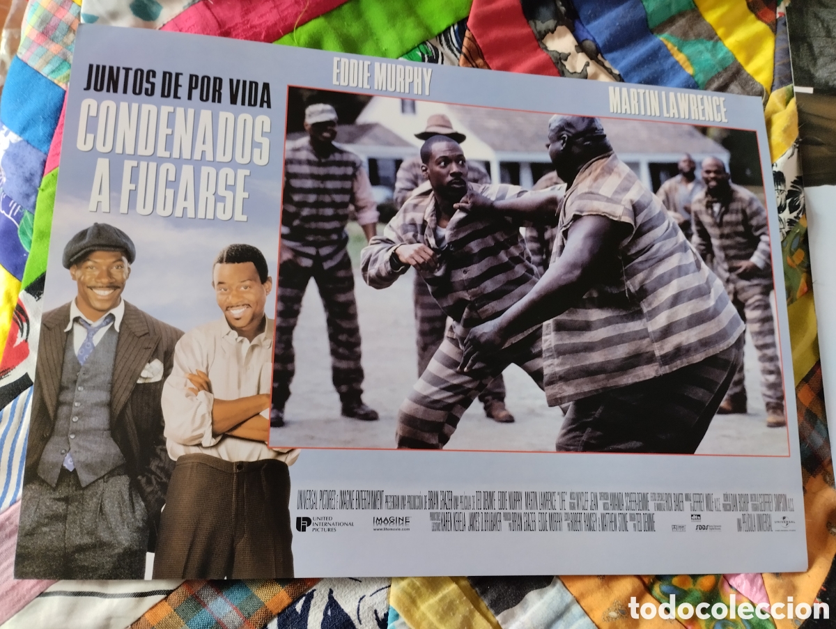 Kino: 12 FOTOCROMOS - CONDENADOS A FUGARSE - SET COMPLETO