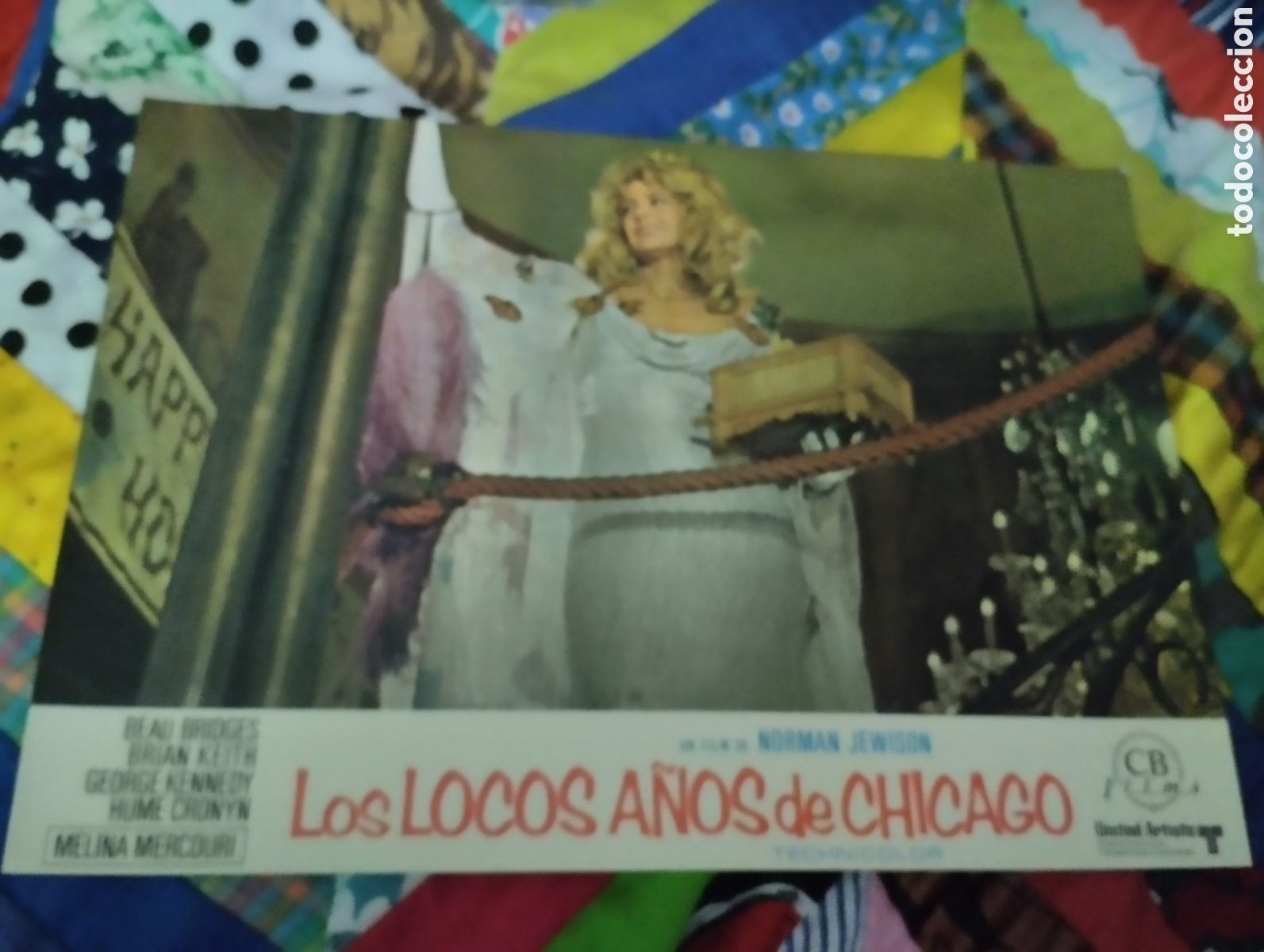 Cinema: 12 FOTOCROMOS - LOS LOCOS A&Ntilde;OS DE CHICAGO - SET COMPLETO
