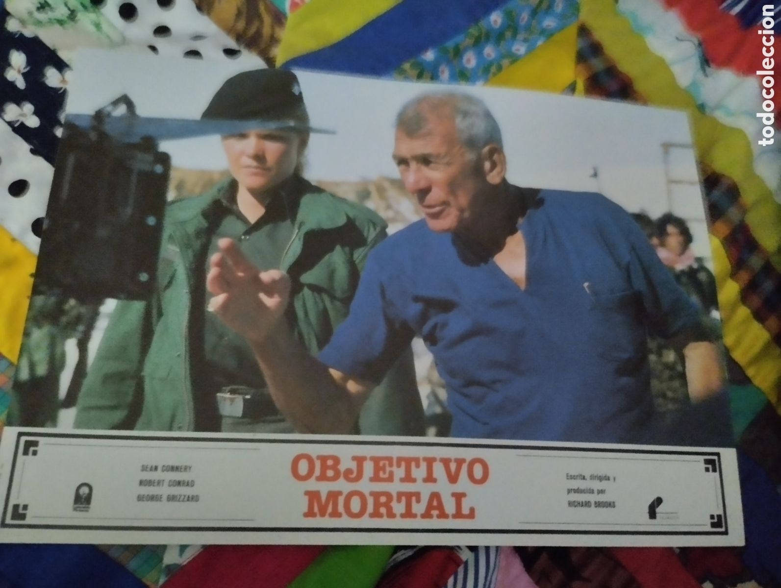 Cinema: 12 FOTOCROMOS - OBJETIVO MORTAL - SET COMPLETO