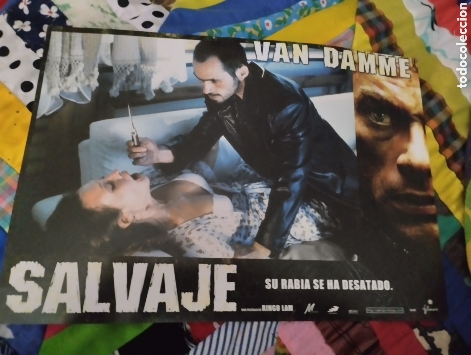 Cinema: 8 FOTOCROMOS - SALVAJE - SET COMPLETO