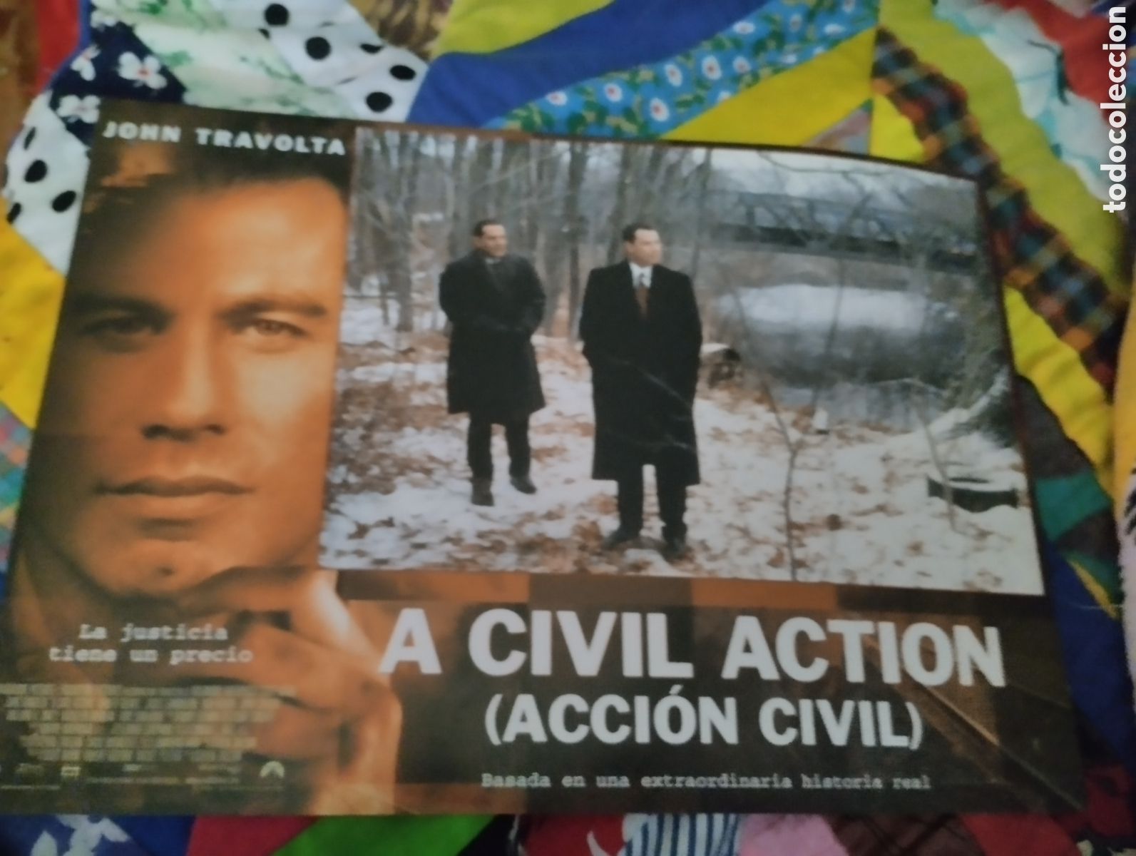 Cine: 12 FOTOCROMOS - ACCION CIVIL - SET COMPLETO