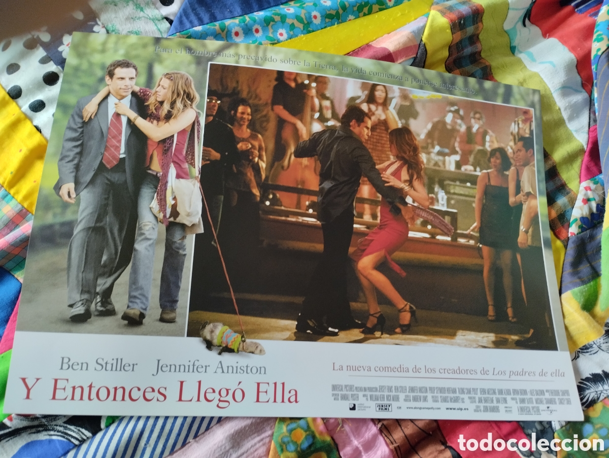 Cinema: 8 FOTOCROMOS - Y ENTONCES LLEGO ELLA - SET COMPLETO