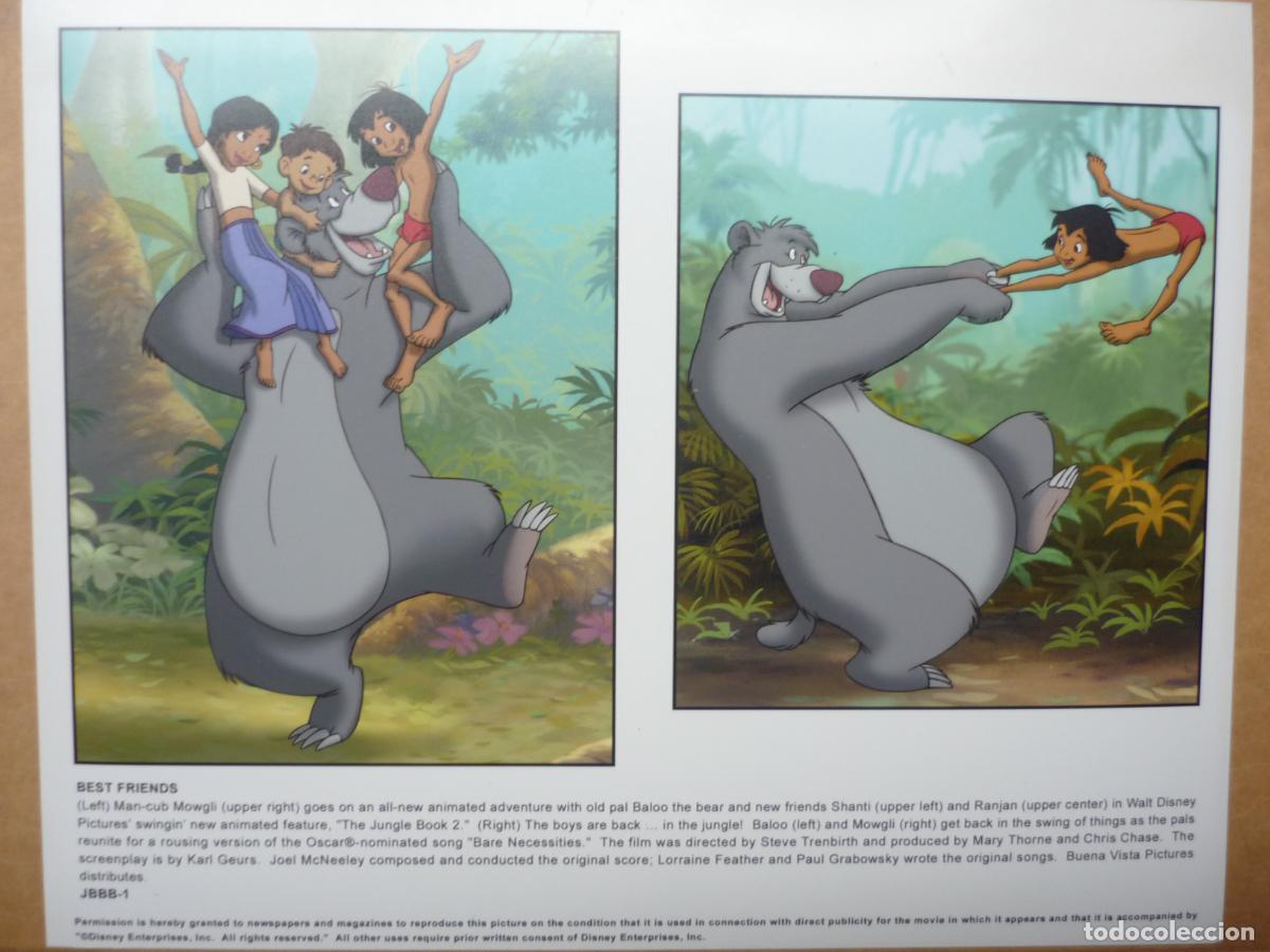 Cine: the jungle book 2 - foto original color - el libro de la selva 2 animacion walt disney