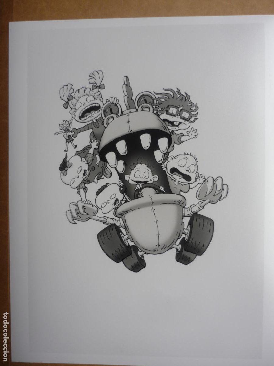 Cine: The Rugrats Movie - foto original b/n - animacion paramount