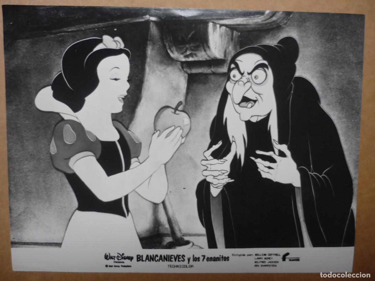 Cine: blancanieves y los 7 enanitos - foto original b/n - walt disney Snow White and the Seven Dwarfs