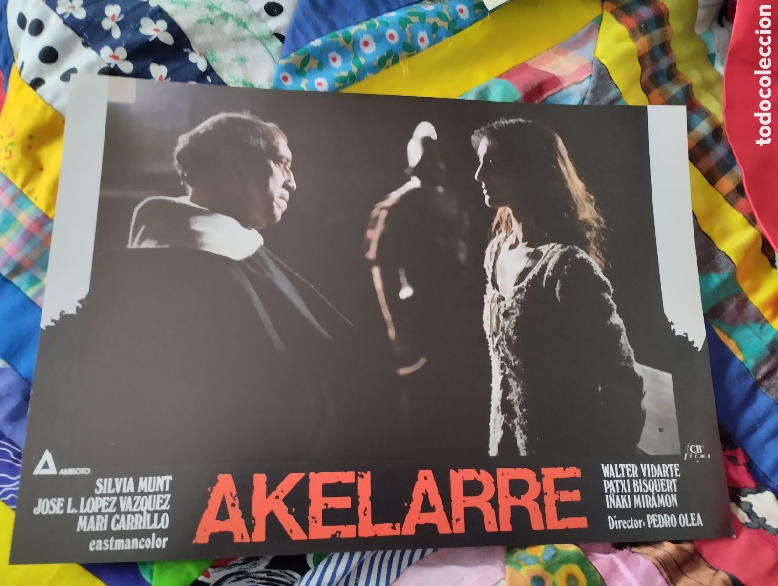 Cine: 12 FOTOCROMOS - AKELARRE - SET COMPLETO