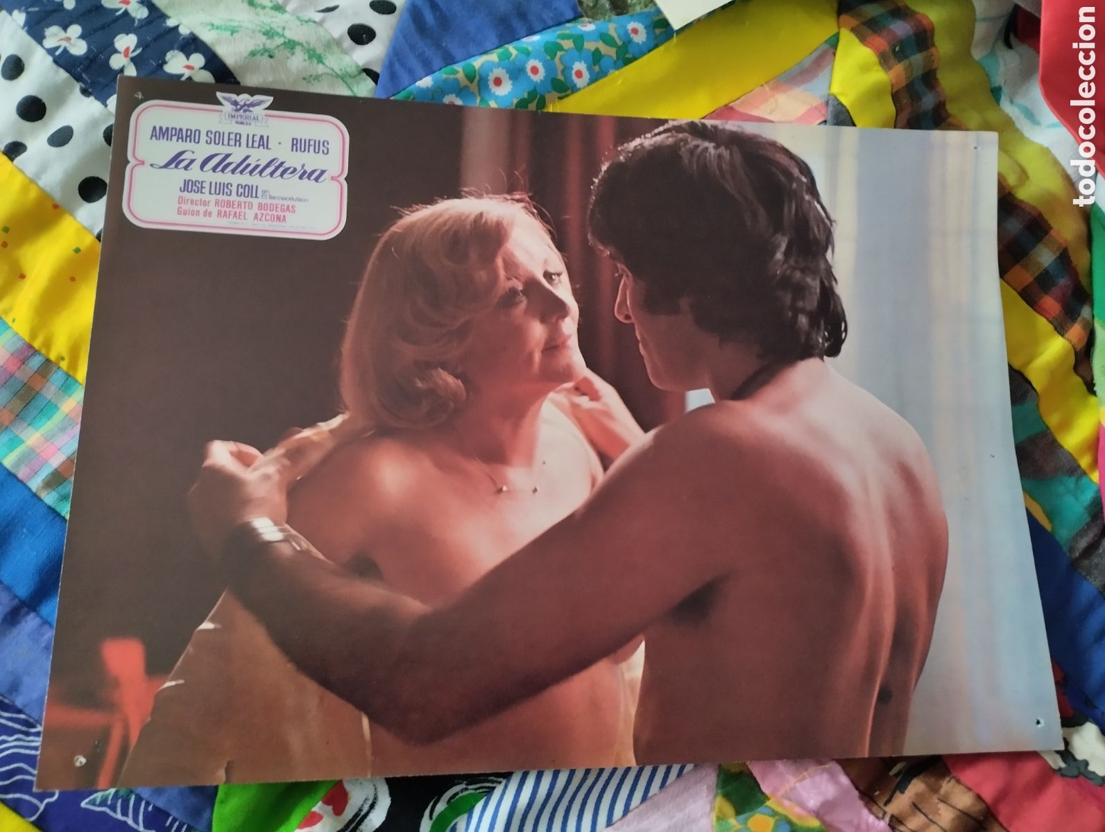 Kino: 12 FOTOCROMOS - LA ADULTERA - SET COMPLETO