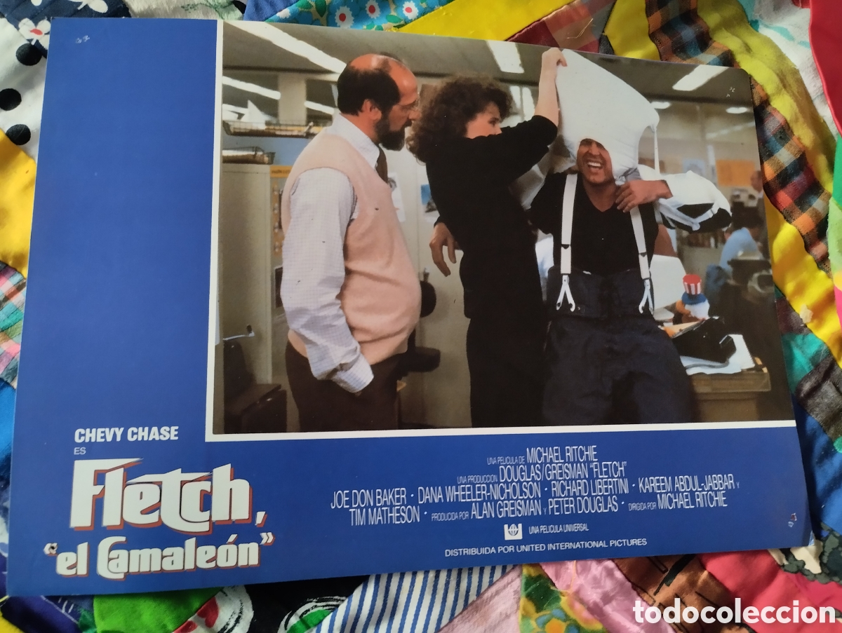 Kino: 12 FOTOCROMOS - FLETCH EL CAMALEON - SET COMPLETO