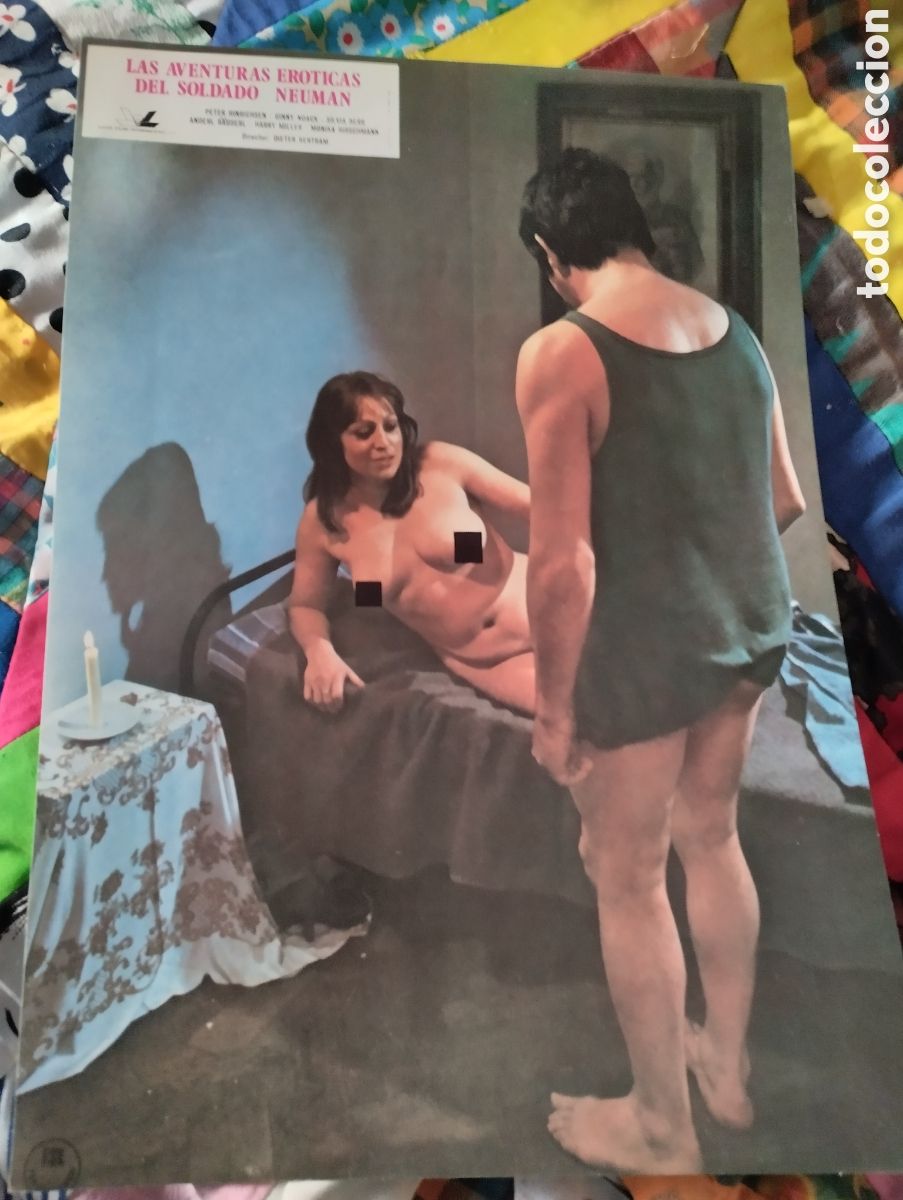 Cinema: 1 FOTOCROMO - LAS AVENTURAS EROTICAS DEL SOLDADO NEUMAN