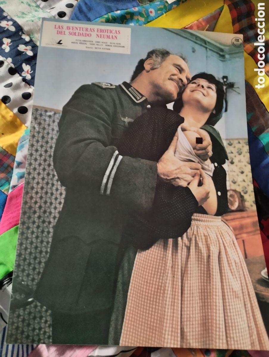 Cinema: 1 FOTOCROMO - LAS AVENTURAS EROTICAS DEL SOLDADO NEUMAN