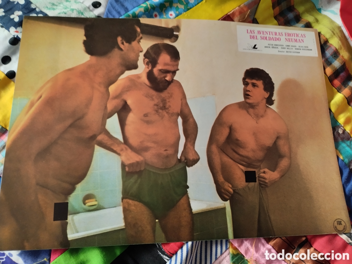 Kino: 1 FOTOCROMO - LAS AVENTURAS EROTICAS DEL SOLDADO NEUMAN