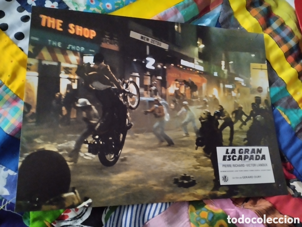 Cinema: 12 FOTOCROMOS - LA GRAN ESCAPADA - SET COMPLETO