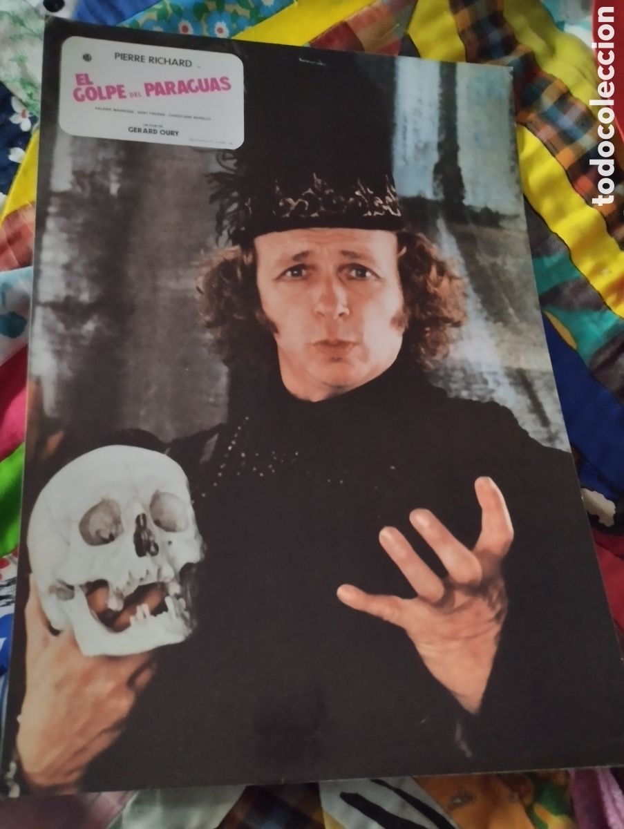 Cine: 12 FOTOCROMOS - EL GOLPE DEL PARAGUAS - SET COMPLETO