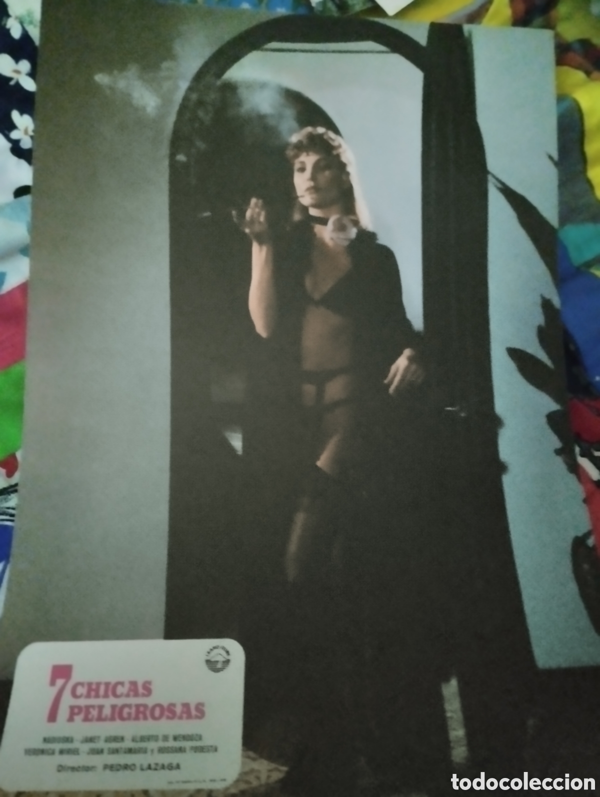 Cine: 12 FOTOCROMOS - 7 CHICAS PELIGROSAS - SET COMPLETO