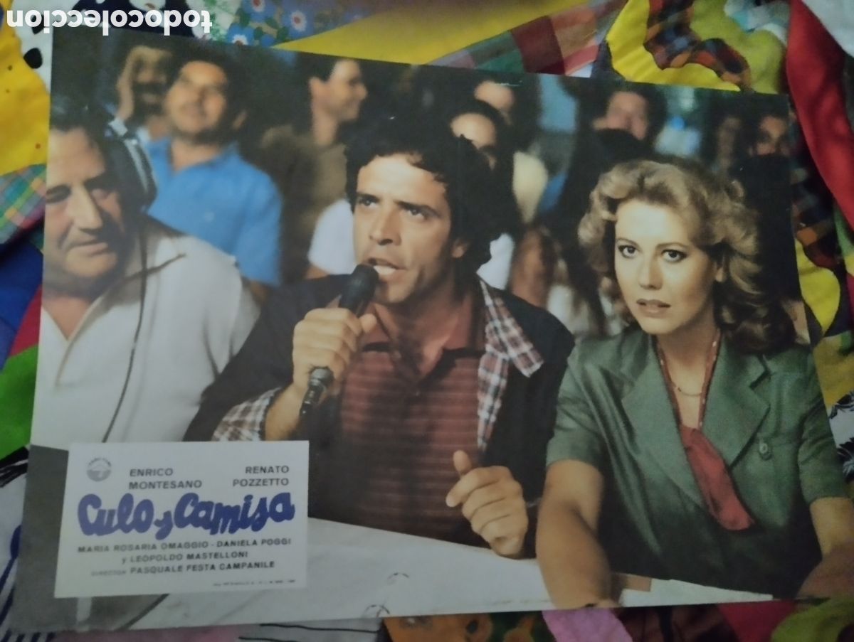 Cine: 12 FOTOCROMOS - CULO Y CAMISA - SET COMPLETO
