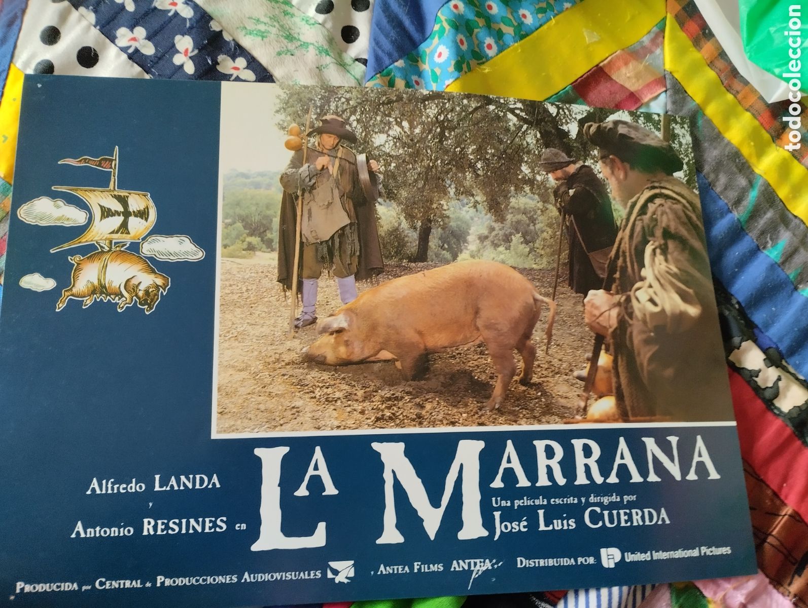 Cine: 12 FOTOCROMOS - LA MARRANA - SET COMPLETO