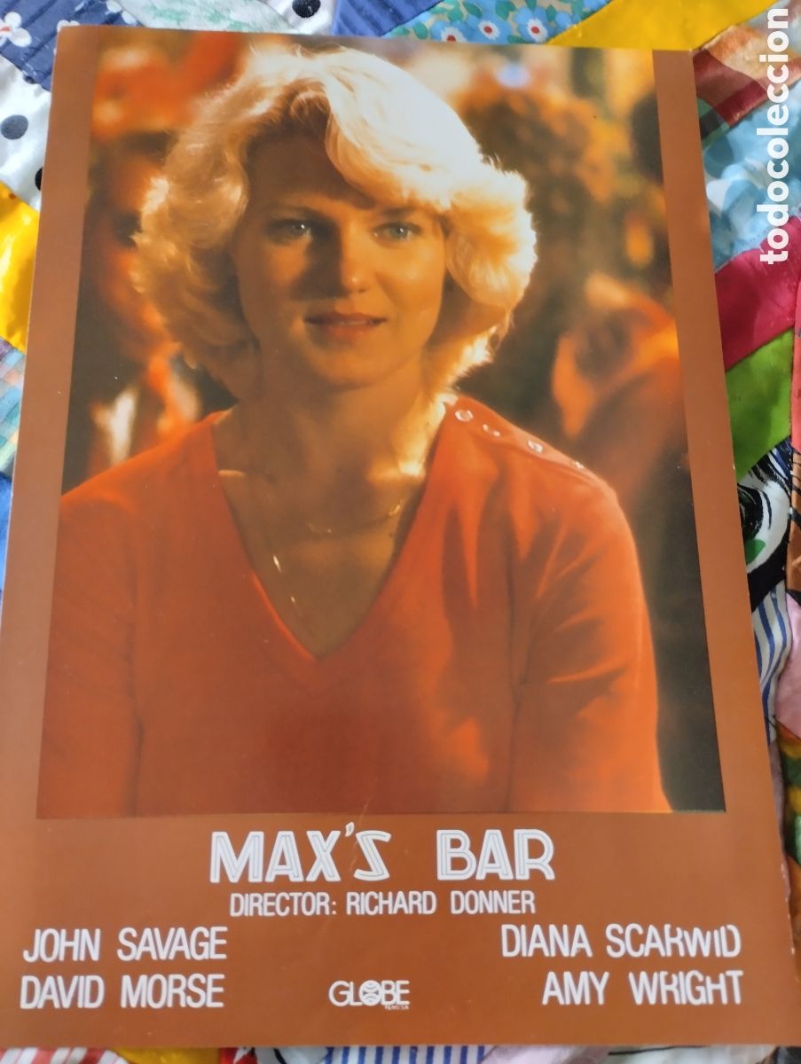 Cine: 12 FOTOCROMOS - MAX'S BAR - SET COMPLETO