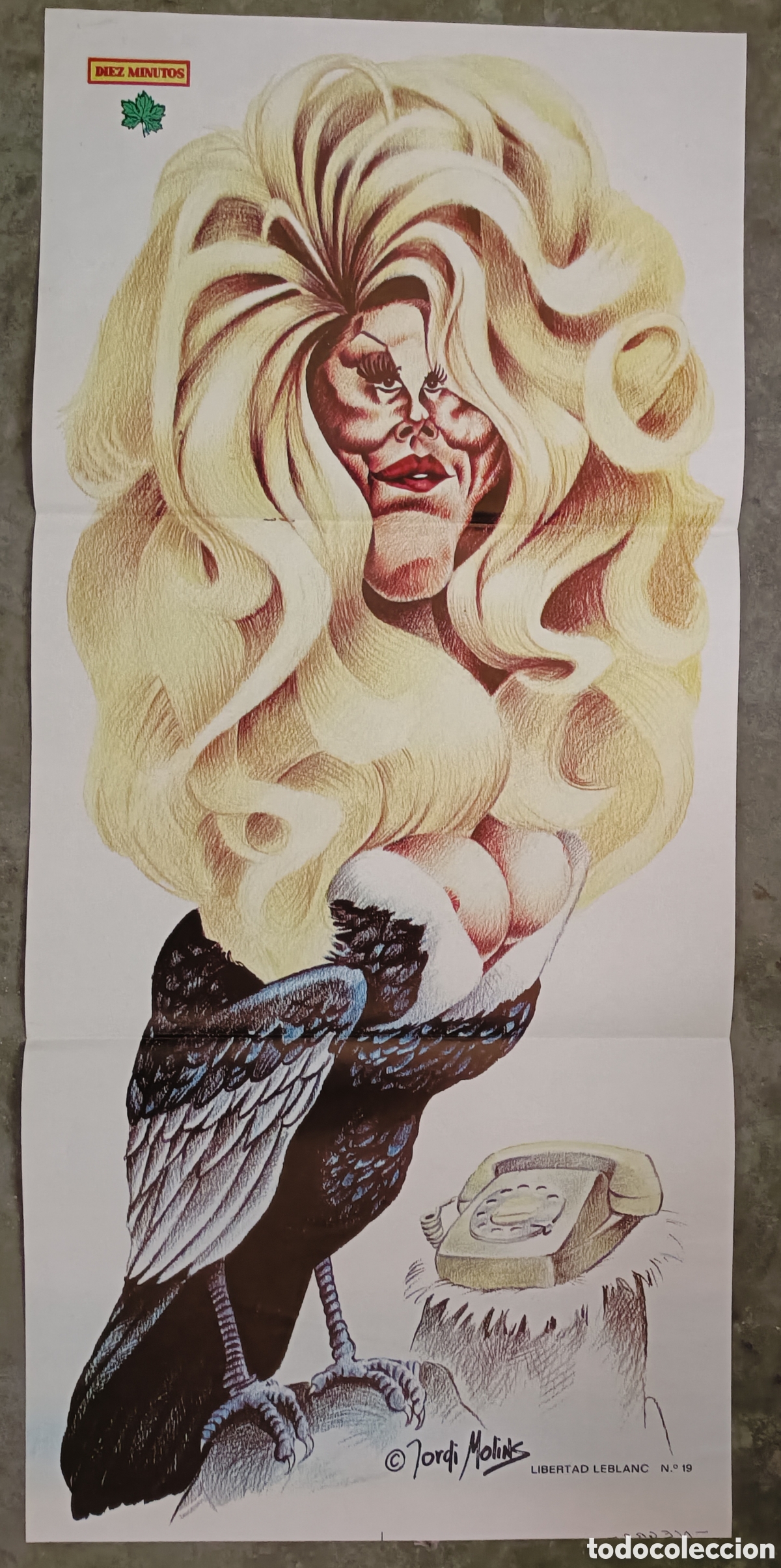 Cine: P&oacute;ster. Diez minutos. Libertad Leblanc