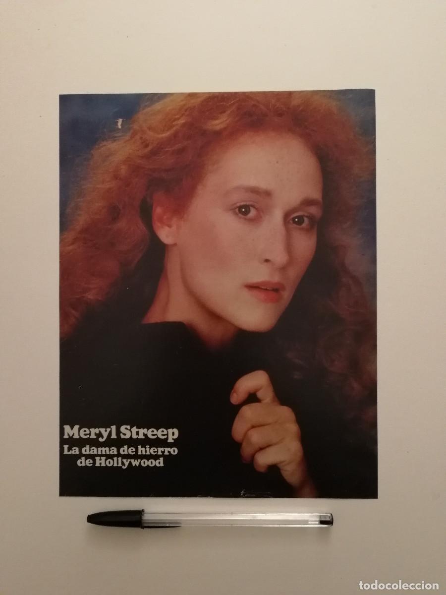 Kino: ANTIGUO ANUNCIO ENCARTONADO -20*25- MERYL STREEP