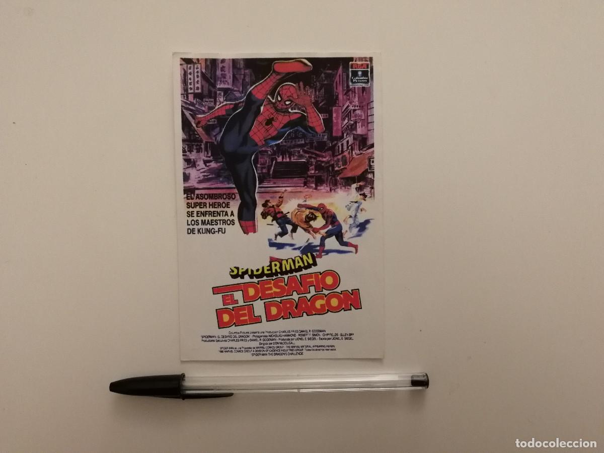 Kino: IMPRESO PAPEL -9*13- Spider-Man EL DESAFIO DEL DRAGON- SPIDERMAN - MARVEL