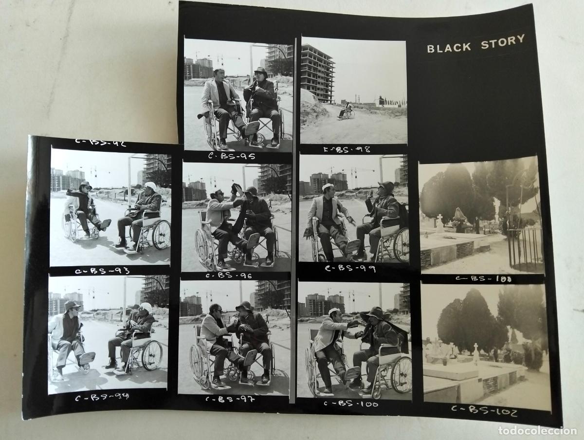 Kino: PEQUE&Ntilde;AS FOTOGRAFIAS, BLACK STORY, JOSE LUIS LOPEZ VAZQUEZ Y GOYO LEBRERO, MEDIDAS 25 X 20 CM