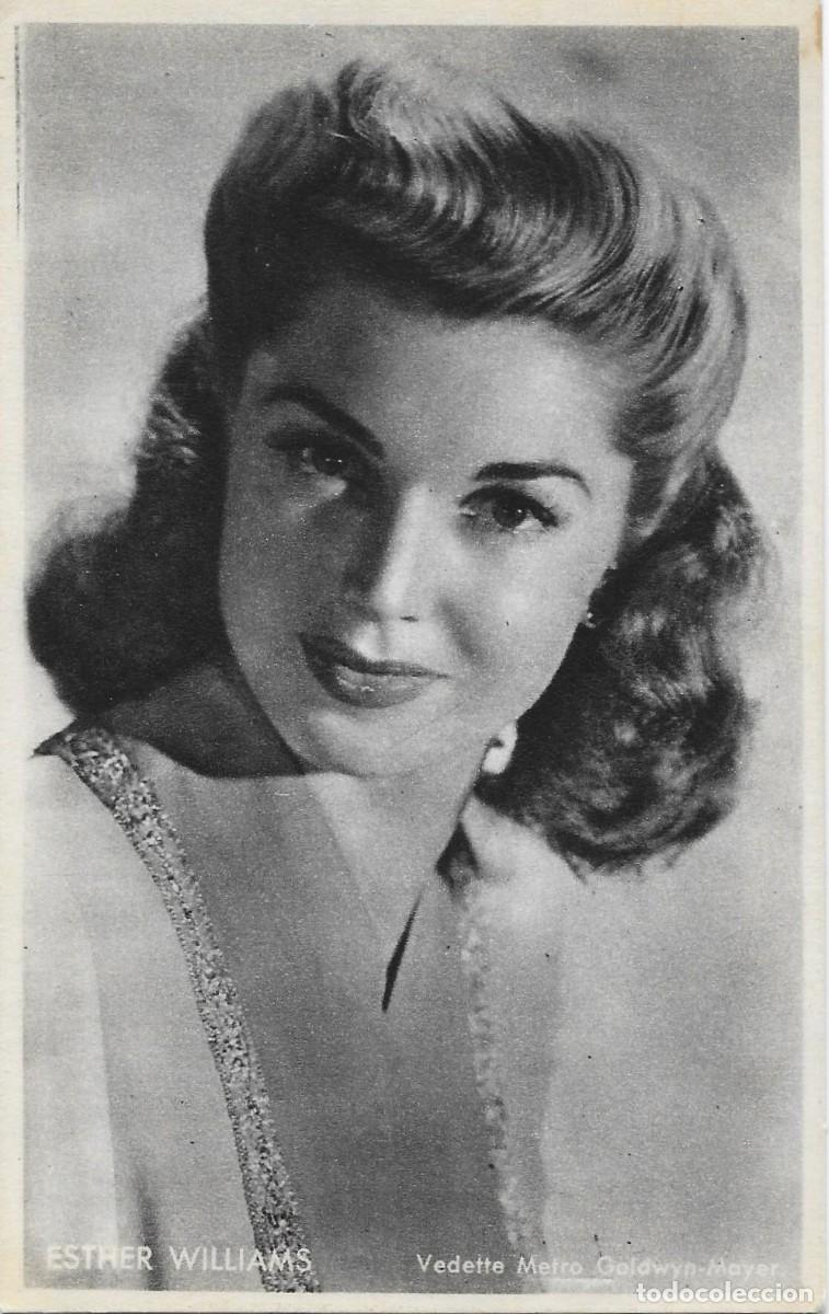Cine: 4461 - ESTHER WILLIAMS -ANTIGUA TARJETA POSTAL- VEDETTE METRO GOLDWYN MAYER