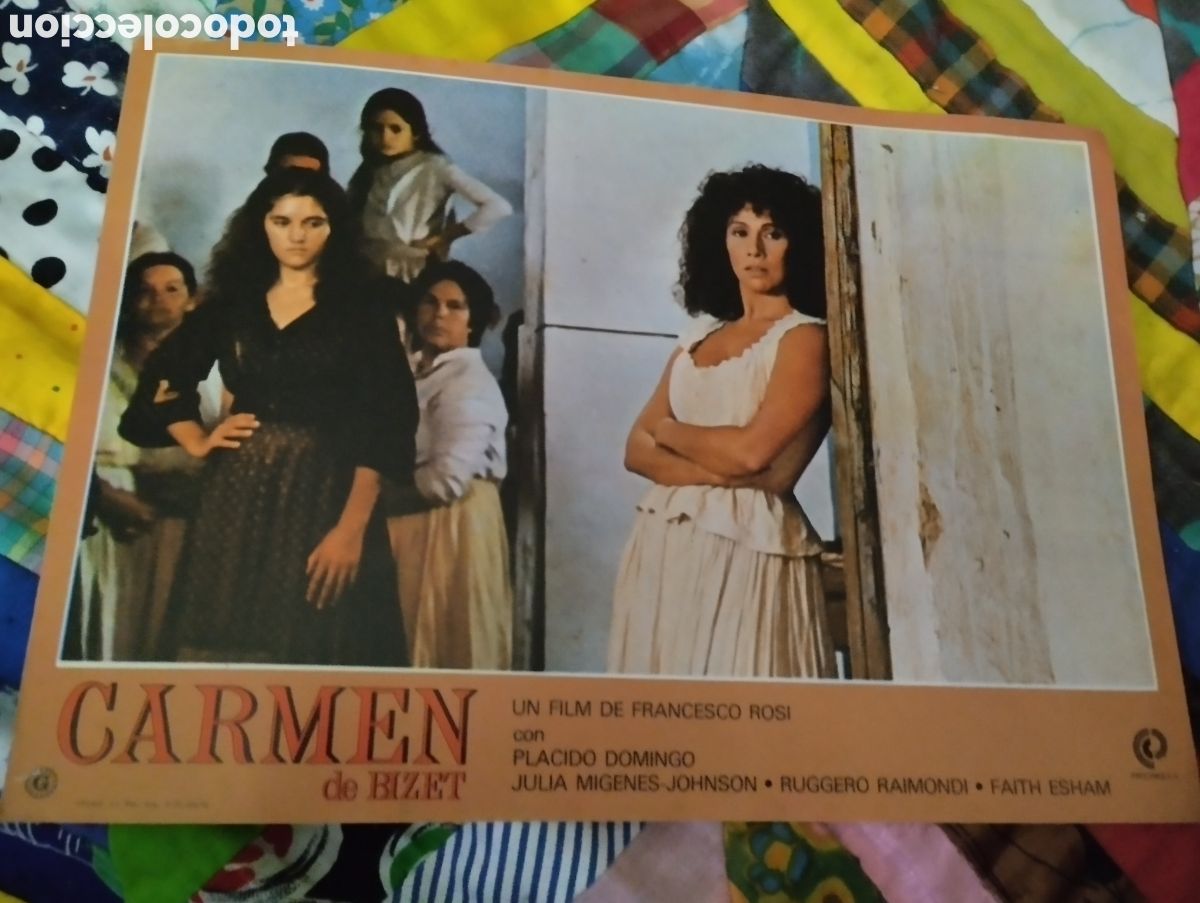 Cine: 7 FOTOCROMOS - CARMEN DE BIZET
