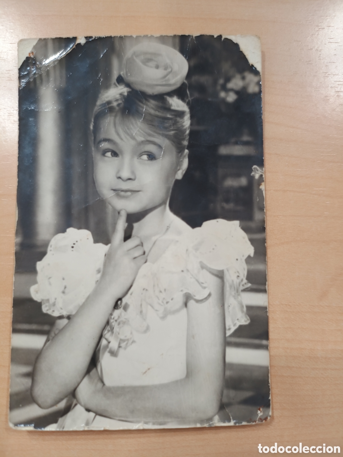 Cine: Lote de dos tarjetas promocionales Marisol.