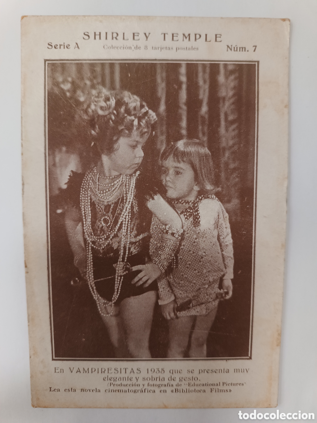 Cine: SHIRLEY TEMPLE. &rdquo;Educational Pictures&rdquo;