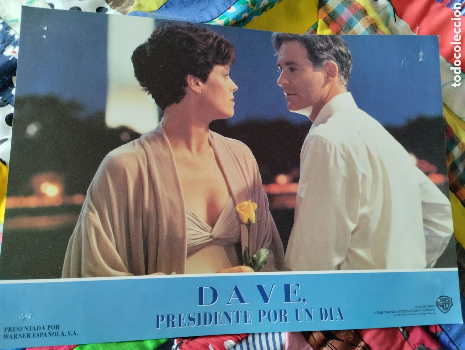 Cine: 12 FOTOCROMOS - DAVE PRESIDENTE POR UN DIA - SET COMPLETO