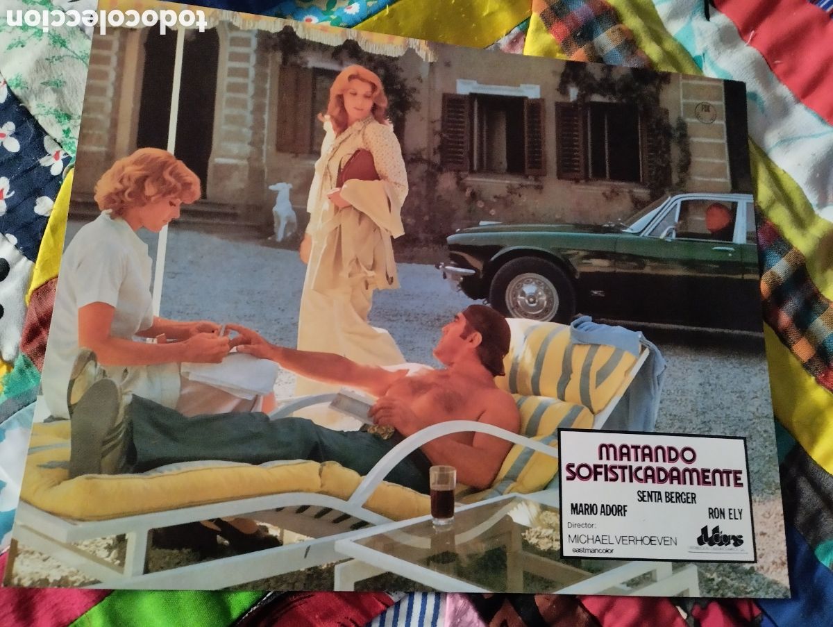 Cine: 12 FOTOCROMOS - MATANDO SOFISTICADAMENTE - SET COMPLETO