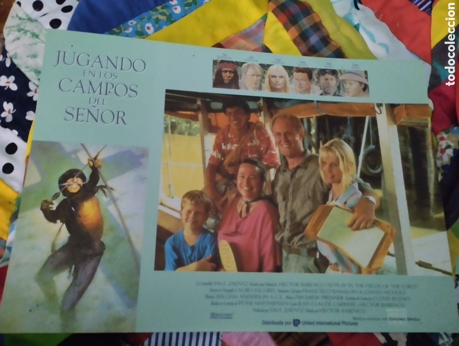 Cine: 10 FOTOCROMOS - JUGANDO EN LOS CAMPOS DEL SE&Ntilde;OR