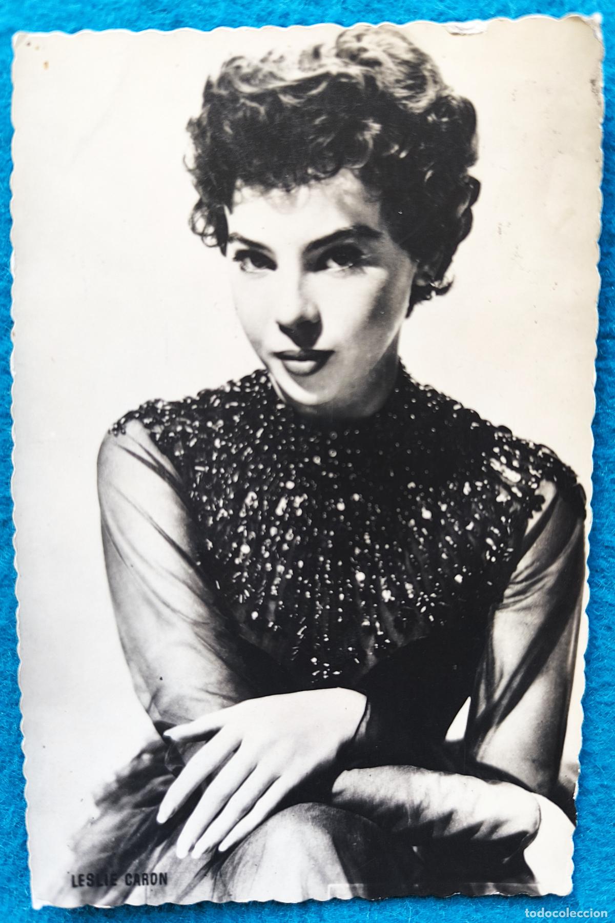 Kino: RW POSTAL ARTISTA CINE ACTRIZ LESLIE CARON PA436